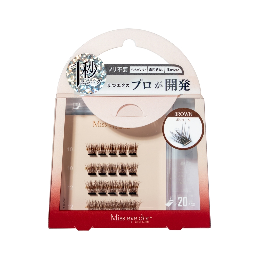 Miss eyed'or CCカール太さ0.07㎜長さ7~10と13.14㎜ Miss eye d'or＞ フラットマットラッシュ LCカール 太さ0.2mm×長